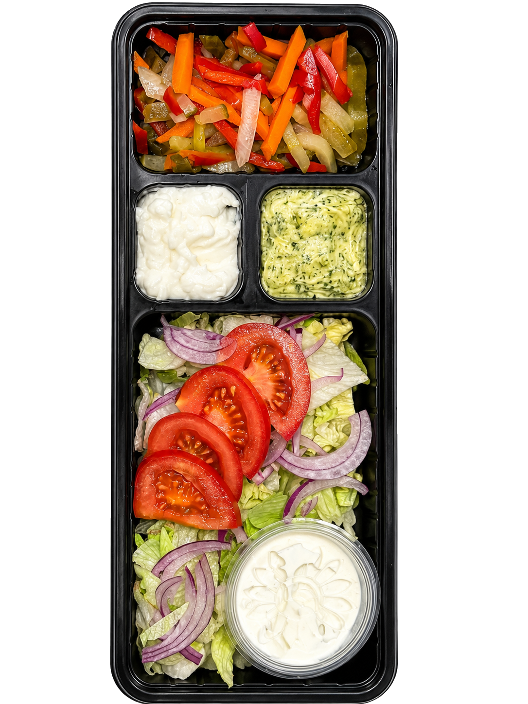 Mashwi salade-bakje